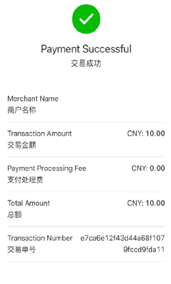 Payment UI 4 - Payment Successful